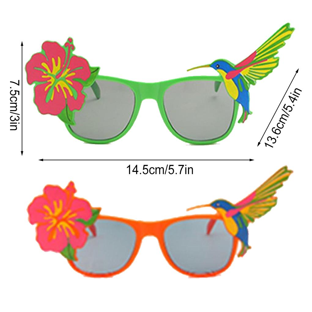 Making Decorative Colorful Eyewear Video Reusable Children Photographing Party Washable Glasses Beach 1 Portable Pair Adult