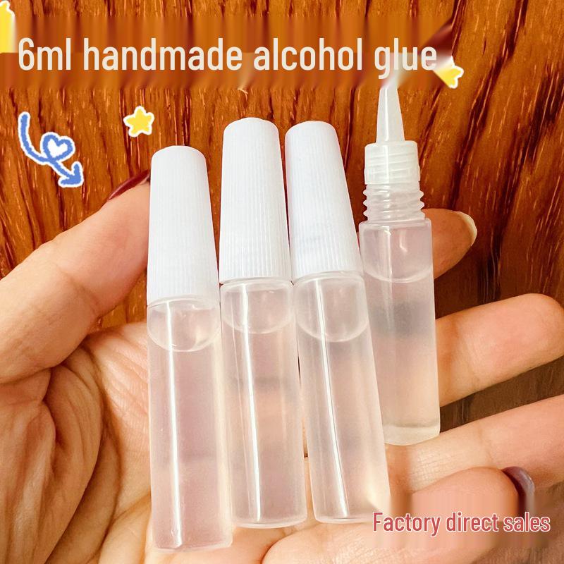 6ml Child-Safe Transparent Alcohol Glue - High Viscosity DIY Craft Material