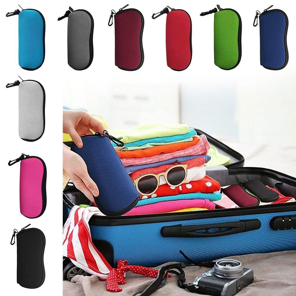 Protective Cover Reading Eyewear Case Zipper Wallet Eyewear Protector  Men Women