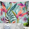 Tropical Plant Palm Leaf Background Cloth Home Wall Decoration Tapestry Office Living Room Tapestry