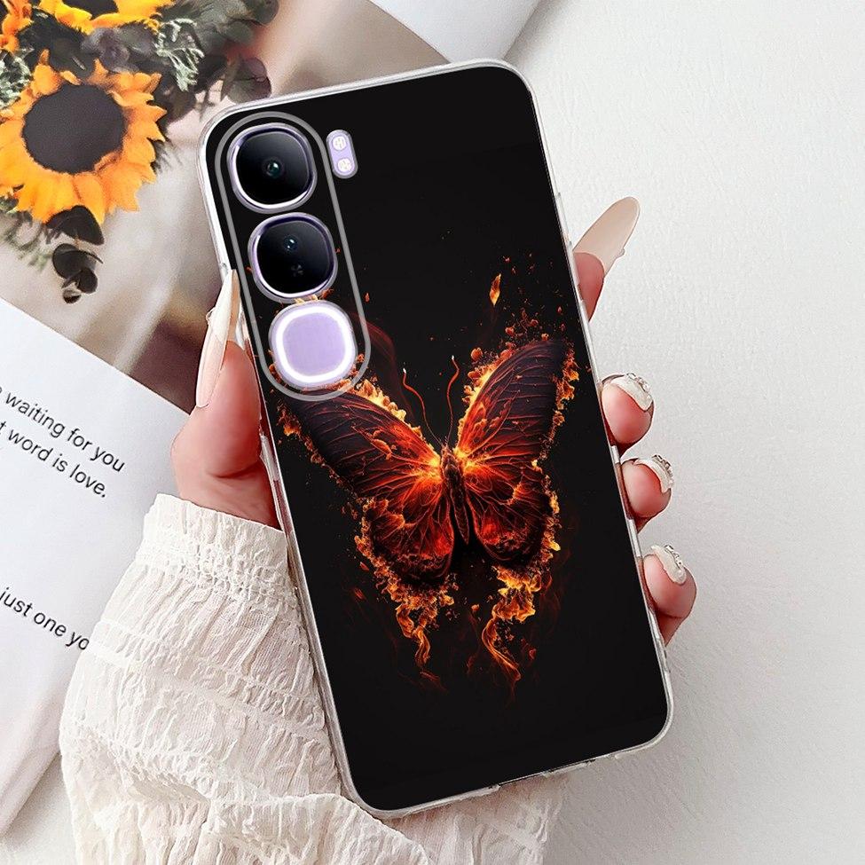 Clear For Vivo V40 Lite IDN Case 4G 5G Cute Cartoon Cool Luxury Funny Boys Girls Phone Case For vivo V40 Lite 5G IDN Back Cover