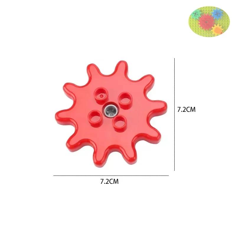 Große Bausteine Verrückte Murmelbahn Rutsche Pipeline Kugel Kompatible Große Steine Labyrinthspiel Kinder Kinder Montessori Spielzeug