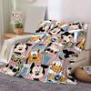 1pc Mickey Printing Blanket - Soft, All-Season Throw for Living Room, Beroom,Personalize Gift with Aorable Cartoon esign