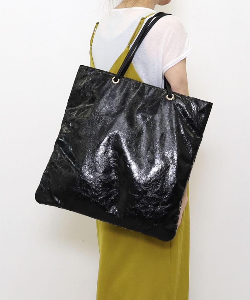 Samir Nasri Leopard Print x Metallic Tote BagA4 2412211017 Gray (012)