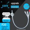 Sterile Disposable Silicone Catheter: Double/Triple-Lumen Drainage Tube for Bladder Irrigation in Elderly Home Care
