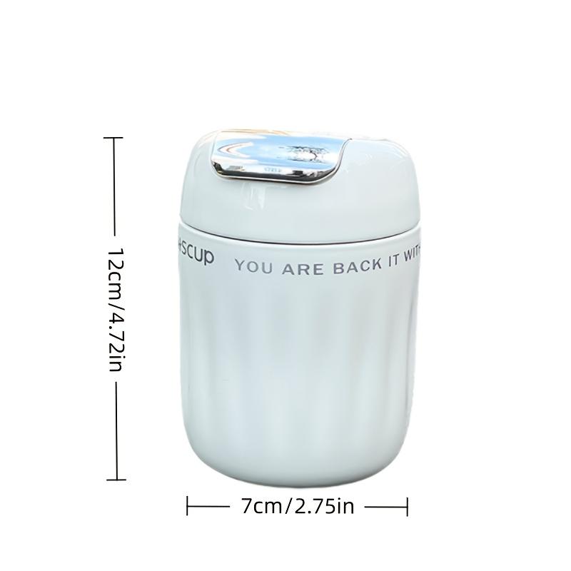 220ml Mini 316 Stainless Steel Portable Thermos Cup Vacuum Thermal Insulation Pocket Cup Small Water Bottle for Espresso
