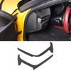 For Toyota Supra A90 19-24 Carbon Fiber Interior Door Anti-collision Cover Trim
