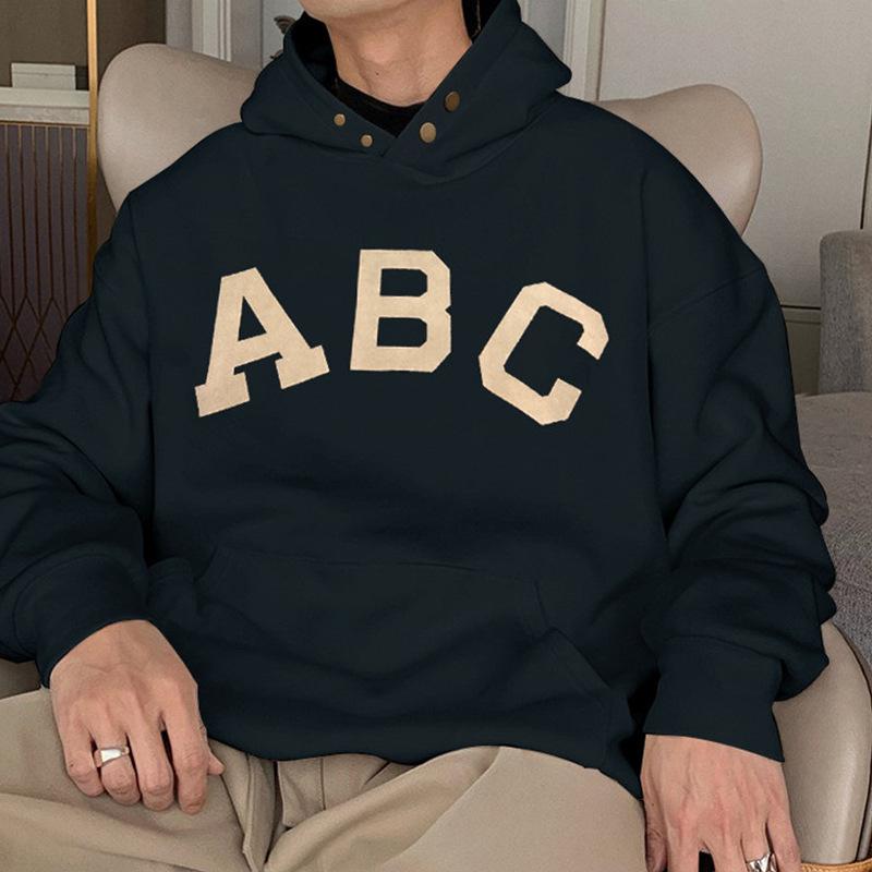 FOGESSENTIALSZONE Staffel 7 ABC Hoodie: Trendiges Unisex-Sweatshirt im lockeren Schnitt