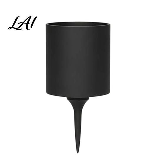 Golf Course Accessory Portable Ground Cup Holder 3D Printed Drink Holder Stake чёрный