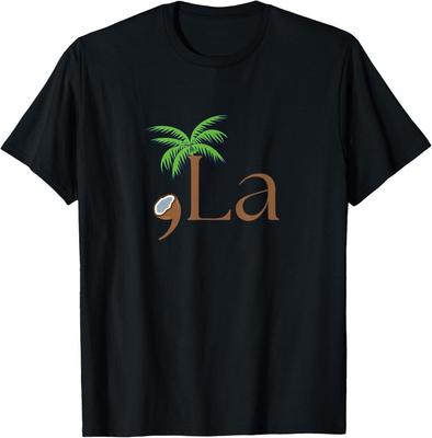 Coconut Comma + La Kamala Harris 2024 Präsidentschaftswahl T-Shirt