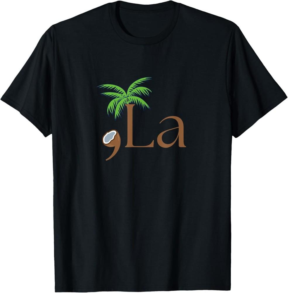 Coconut Comma + La Kamala Harris 2024 President Election T-Shirt