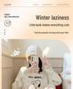 2025 New Postpartum Non-Slip Cotton Slippers for Indoor Winter Wear - Closed Heel, Unisex