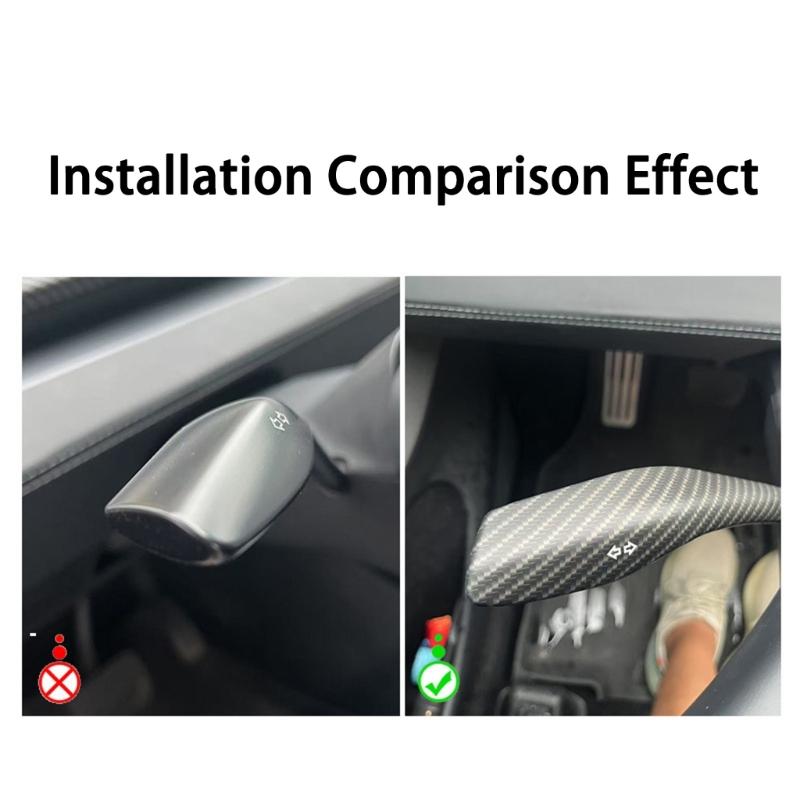ABS Gear Knob Cover Permanent Plastic Change Cover Smooth Border Change Covers Vehicle Accessories for Y/YL
