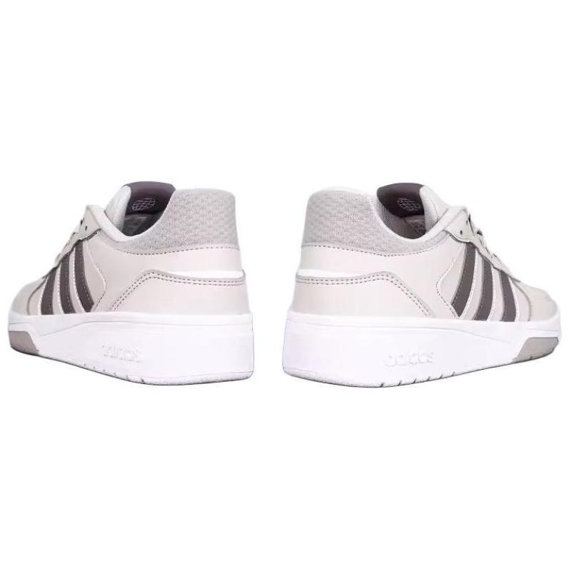 adidas Neo Courtbeat Low Top Skateboard Shoes Men's Ecru Sneakers ID0503