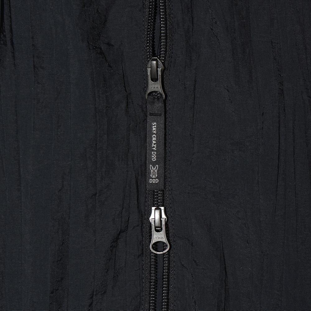 Dod Gencle Pleated Hooded Jacket (Black)