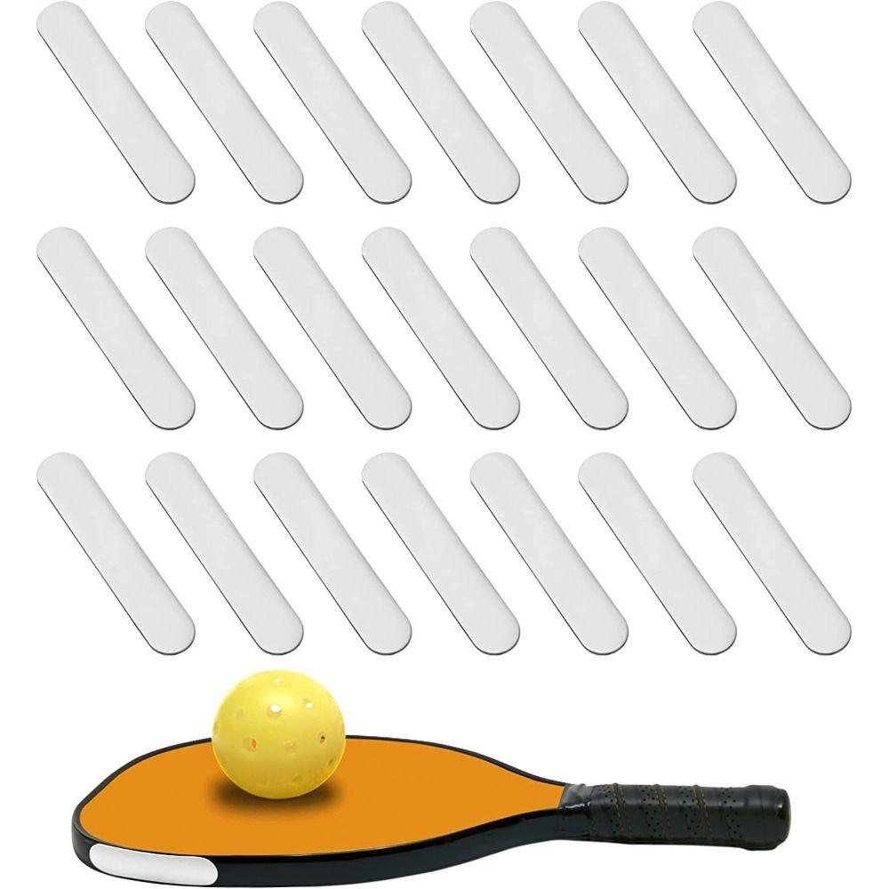 10 Pcs Black Silver Golf Club Weighted Lead Sheet Self-adhesive Universal Pickleball Lead Tape Pickleball Paddle Tape