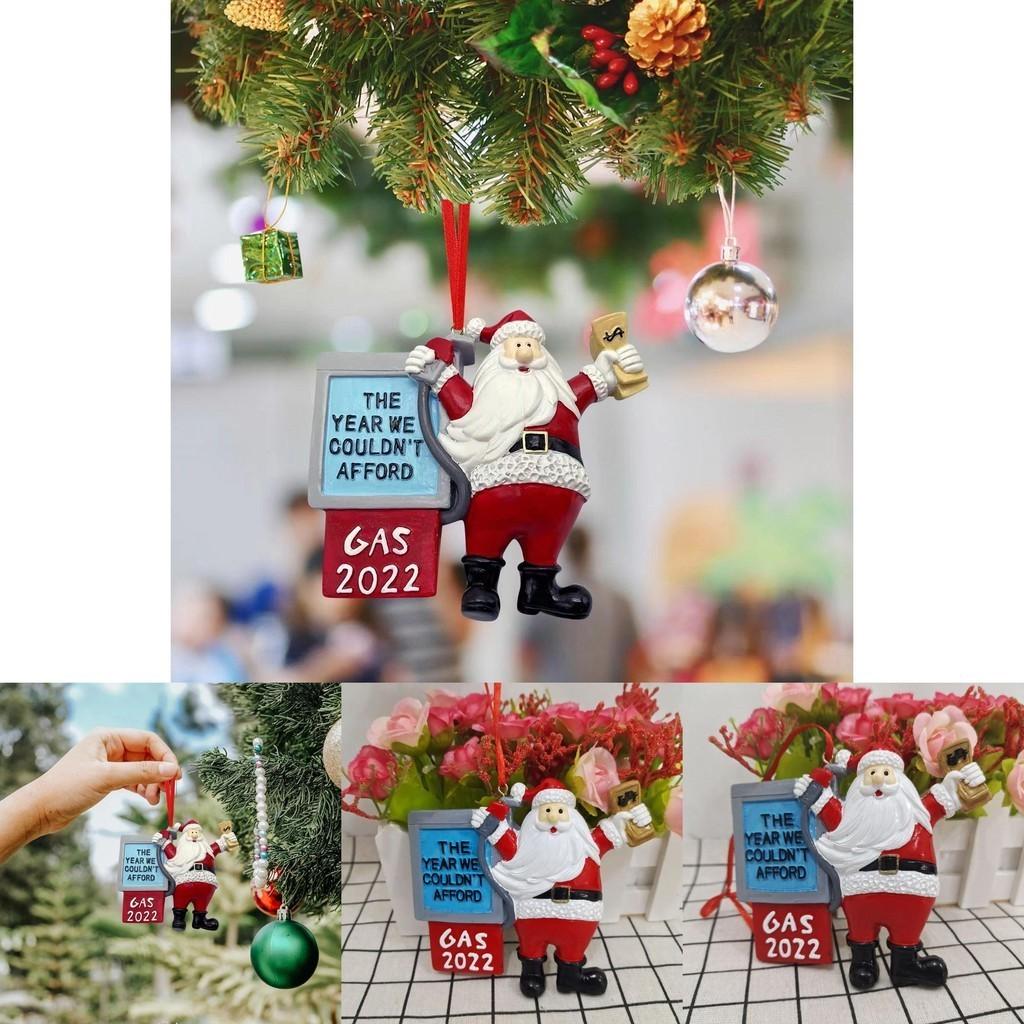 Adorable Santa Claus Gas Oil Hanging Pendant Xmas Gift