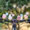 Bike Handlebar Decorations Exquisite Weatherproof PVC Ornaments for Touring Bikes Road Trip Decor