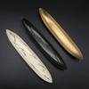 Leaf-Shaped Japanese Sushi Plate - Creative Underglaze Ceramic Dish for Restaurants