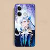 Game GI Neuvillette Matte TPU Mobile Phone Case for Xiaomi Redmi Note 14 13 12 11 S Pro Plus 4G 5G Colorful Printing Cover