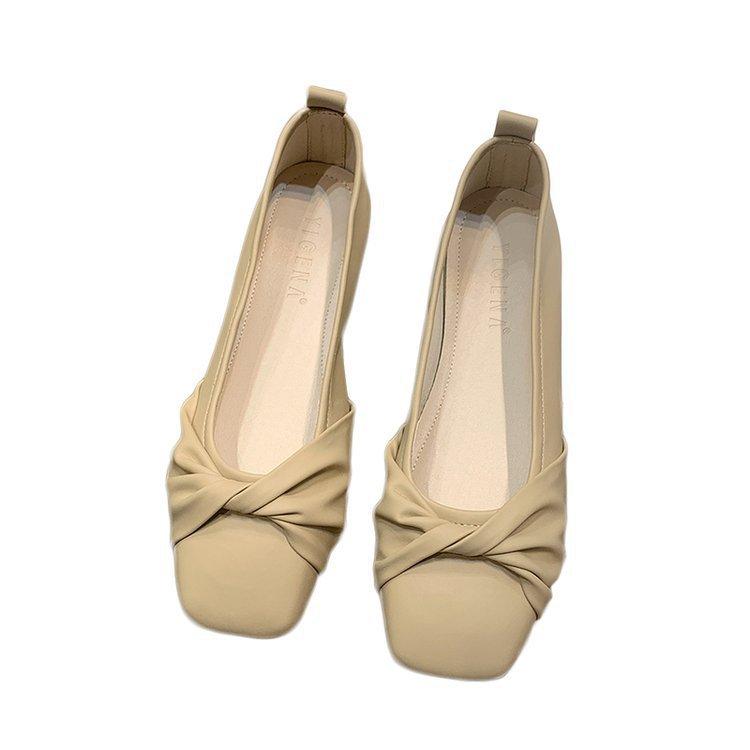 Soft-soled grandma shoes Mary Jane late evening breeze gentle soft-soled ladyshoes 2025 spring and autumn versatile flat-soled single shoes