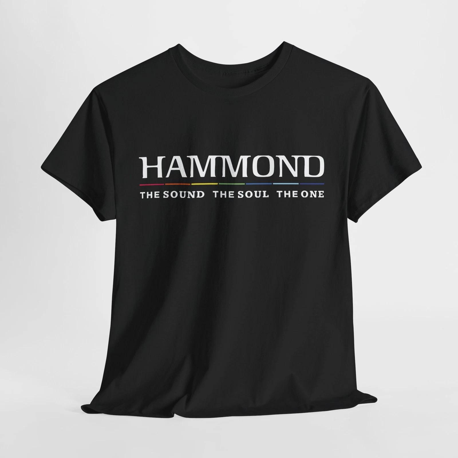 Hammond Organ Logo T-Shirt Funny Men’s Tee S-5XL XXL