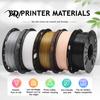 1.75mm PETG Filament 3D Printer Filament, 1kg Spool High Toughness Strong Neatly Wound Solid Color for DIY Models Ornament Low Shrinkage