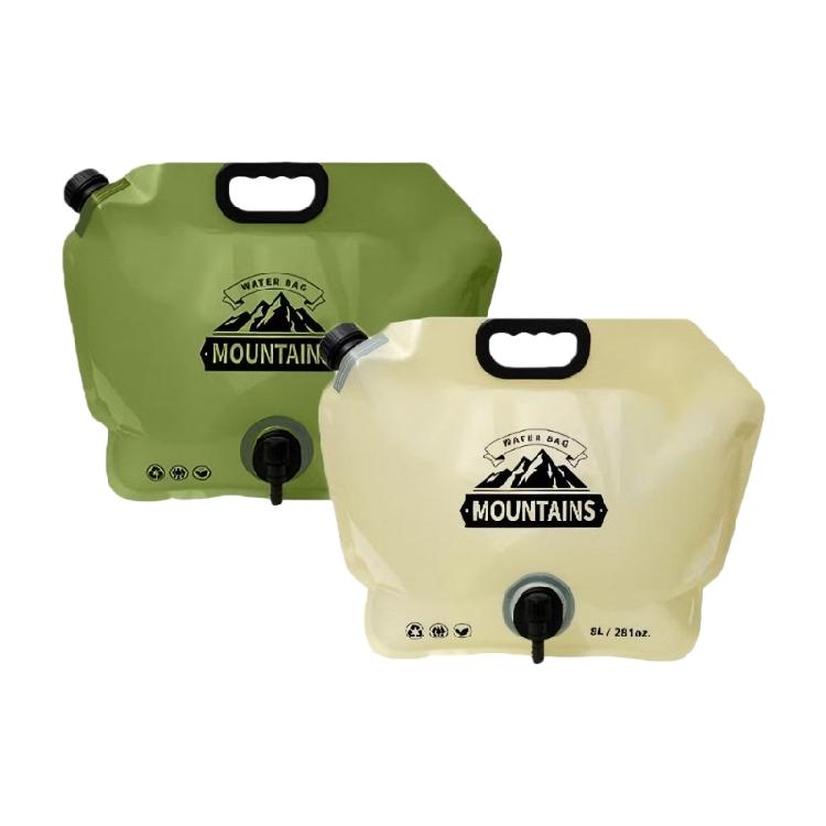 

Big Capacity Portables Water Bag Emergencies Water Storage Fishing Water Holder for Outdoor Activity хакі/зелений