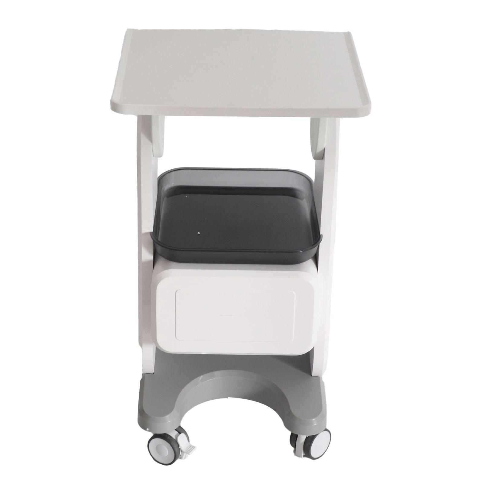 

Medical Trolley Cart Large Countertop Single Drawer 50kg Bearing Beauty Salon Rolling Cart for Laboratory Clinic