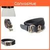 Stylish Women's Wide Waist Belt With Snake Buckle Unique Punk Design For Fashion Lovers