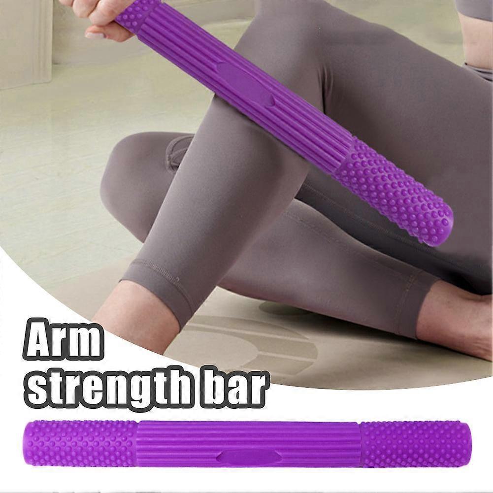 Massage Resistance Bar Full Body Relaxation Arm Strength Training Durable TPE Material Anti Slip Grip Enhanced Flexibility Home Gym Equipment