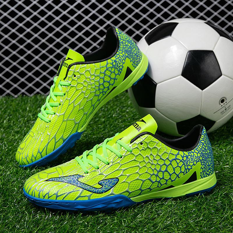 New Football Shoes Mandarin Duck Men's and Women's Broken Nails TF Long Nails Ag Students Low-top Sneakers Adult Game Training Shoes 2025