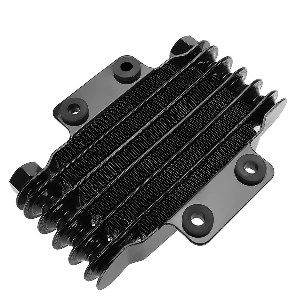 Aluminum 85ml Engine Oil Cooler Cooling   for 100 -250  Motorcycle Dirt Bike ATV Black