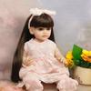 45 cm Mały rozmiar Reborn Baby Doll Betty Miękka winylowa silikonowa lalka Reborn Full Body Słodka księżniczka Prosta noga Noworodek Lalka Domek Zabawka