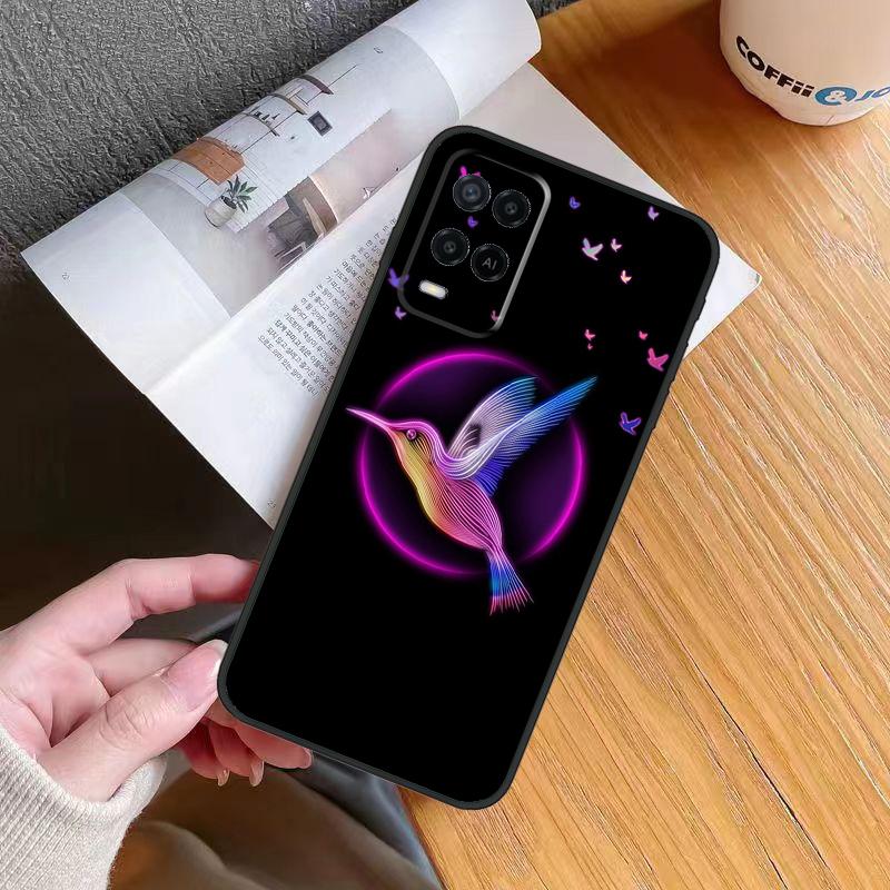 Kolibri-Hülle Für Oppo A18 A38 A74 A94 A54 A58 A78 A98 A80 A60 A40 A96 A76 A16 A15 A17 A57 A5 A6 Pro
