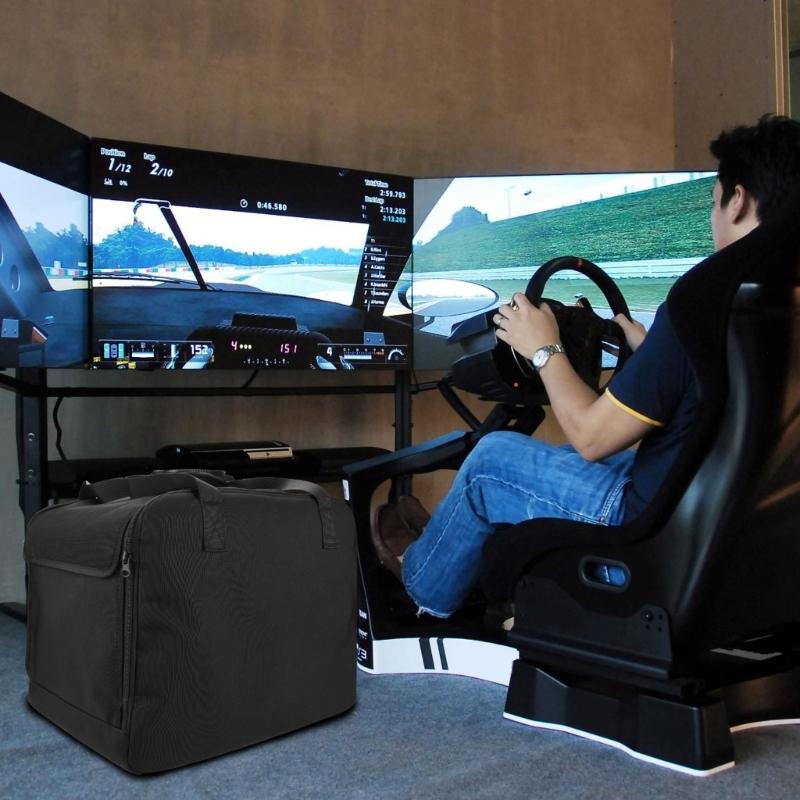 Shockproof Carrying Case Water Resistant Protective Organizers Wheel Pedals Gear Shifter Accessories for  Karaoke  G29