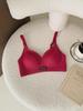 Zodiac Red Seamless Women's Bra: Thin, Gathered, Wireless, Anti-Sag, Beautiful Back Design