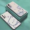 Case For Motorola G30 G60 G22 G9 Play G82 G52 G8 G9 G50 One Fusion Edge 20 Black Soft Phone Capas Flower Cute