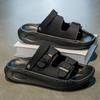 Men's Summer Breathable Sandals Stylish Outdoor Slip Non-slip Beach Shoes - Solid Color Pattern EVA Indoor/Outdoor Sandals