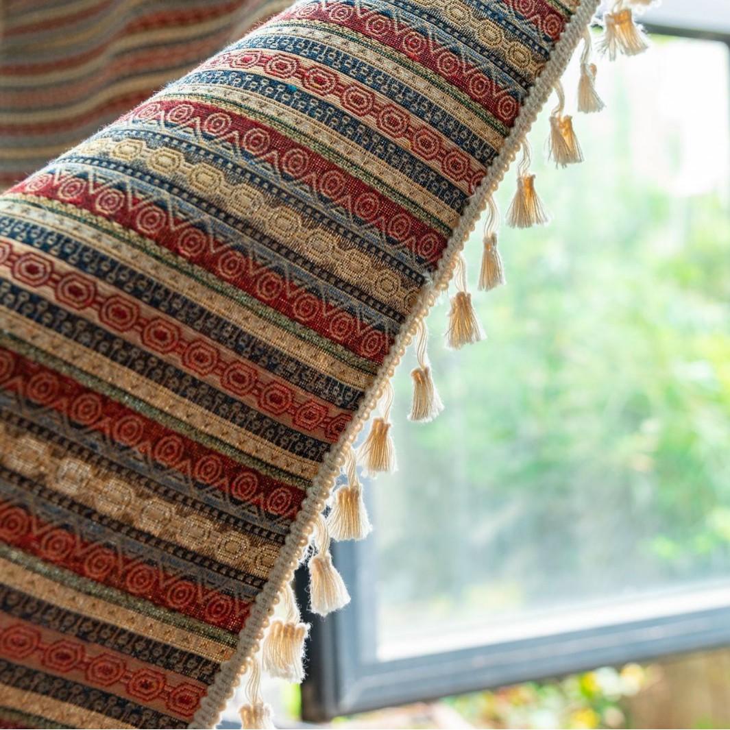 

Украшение для постели и завтрака Короткая штора Спальня Эркер Балконная штора Подвесная штора Ткань Кухонный шкаф Карман Полуштора Height 90 * Width 60cm