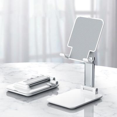 Yousheng Verstellbarer Faltbarer Handy-Ständer Tragbarer Desktop-Halter für Tablets Smartphones Rutschfester Kratzfester Handyhalter für Videoanrufe Streaming