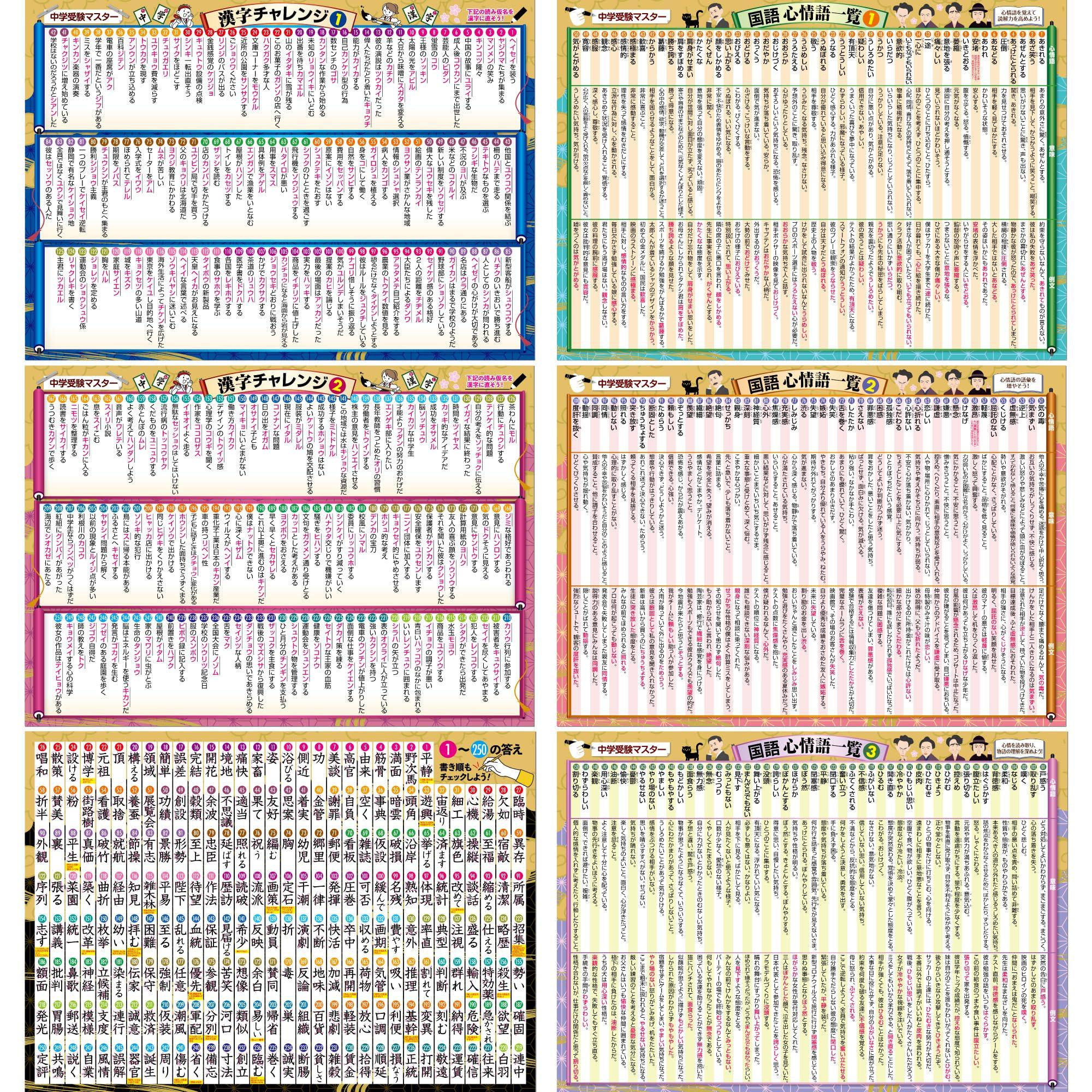

Набор для ванной Цена Поступление в среднюю школу Мастер-слова Плакат для ванной Набор из 2 штук Сделано в Японии Изучение японского языка Образовательный Размер B3