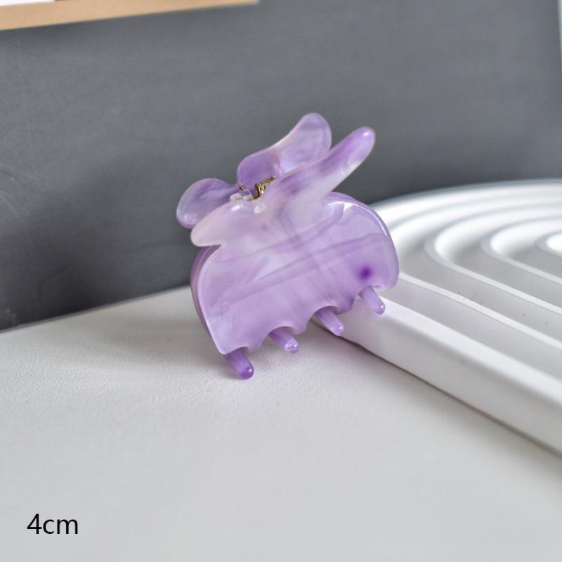 Matte Transparent Butterfly Hair Claws Clips for Women Girls Elegant Decorate Hairpins Headbands Fashion Korean Hair Accessories