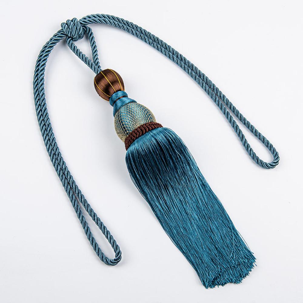 Punch-free Curtain Tiebacks No Installation Curtain Holder Curtain Tassels Tieback For Home Decor
