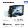 ND2 Universal 1Din Car Radio Stereo 7inch HD Touch Screen Multimedia Player BT Autoaudio FM Receiver Mirror Link Monitor