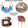 Pet Hammock, Cat and Dog Hanging Bed, Winter Pet Sleeping Pad, Thickened Iron Cage, Warm Hanging Bed