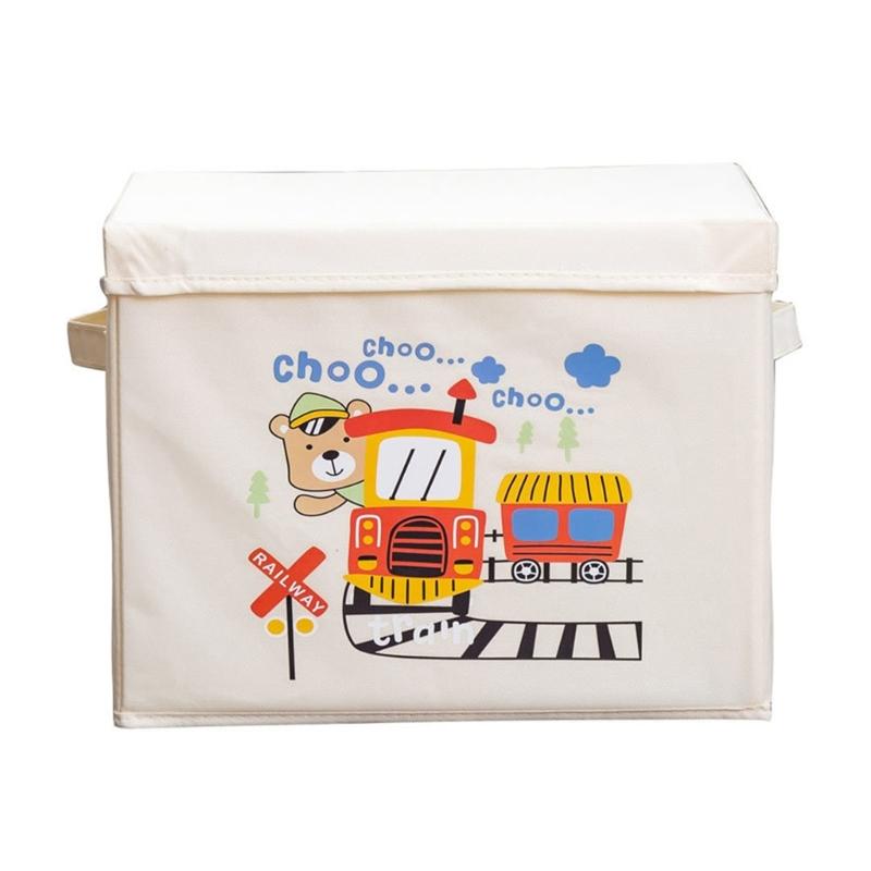 Practical Foldable Cubes Shelf Storage Bins Space Saving Toy Storage Case for Childrens Toy Bedroom Organization