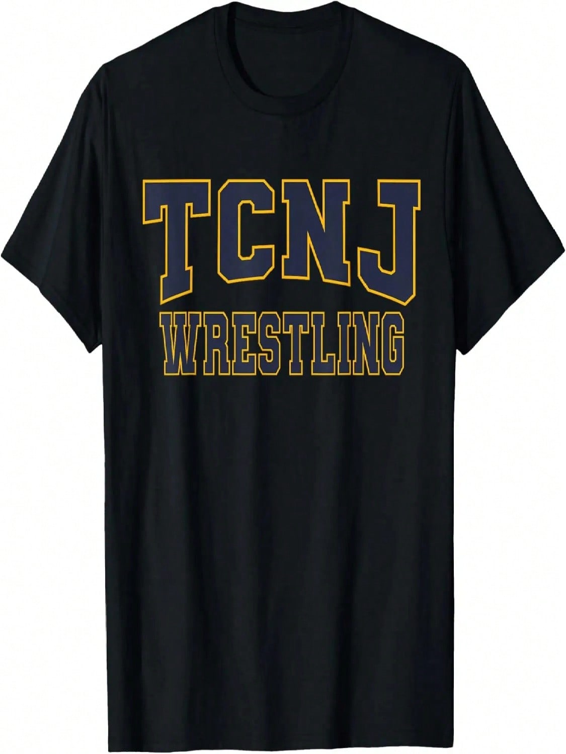 TCNJ College Wrestling Sports Fan Football Apparel T-Shirt S разноцветный