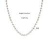 The Same Natural Freshwater Pearl Necklace Does Not Fade Gold Collarbone Chain Women'S Fashion Necklace Jewelry