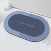 Tappetino da Bagno Assorbente ad Asciugatura Rapida Antiscivolo e Antimacchia Tappetino per Piedi Tappeto per Porta del WC Tappetino per Camera da Letto